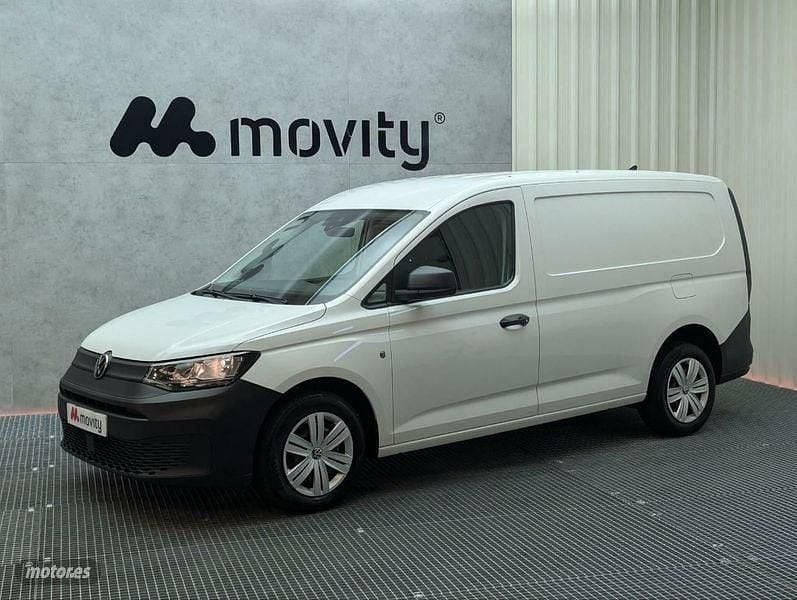 Blanco Usado 2022 VW Caddy Maxi Monovolumen | 17.990 € - Imagen 1/4