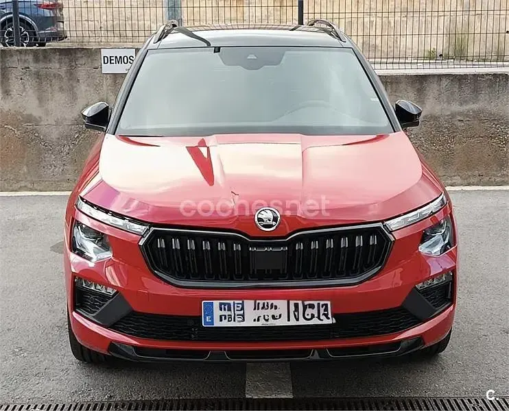 Usado Skoda Kamiq Monte Carlo 150 CV (110 kW) 2025 Rojo SUV