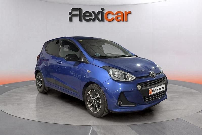 Azul Usado 2018 Hyundai i10 GO! Utilitario | 8590 € (Precio justo) - Imagen 1/4