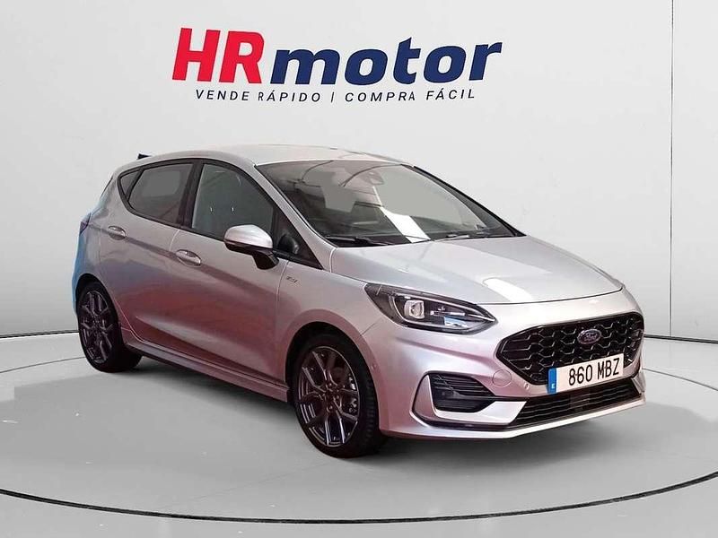 Gris Usado 2022 Ford Fiesta ST-Line Utilitario | 14.301 € (Precio justo) - Imagen 1/4