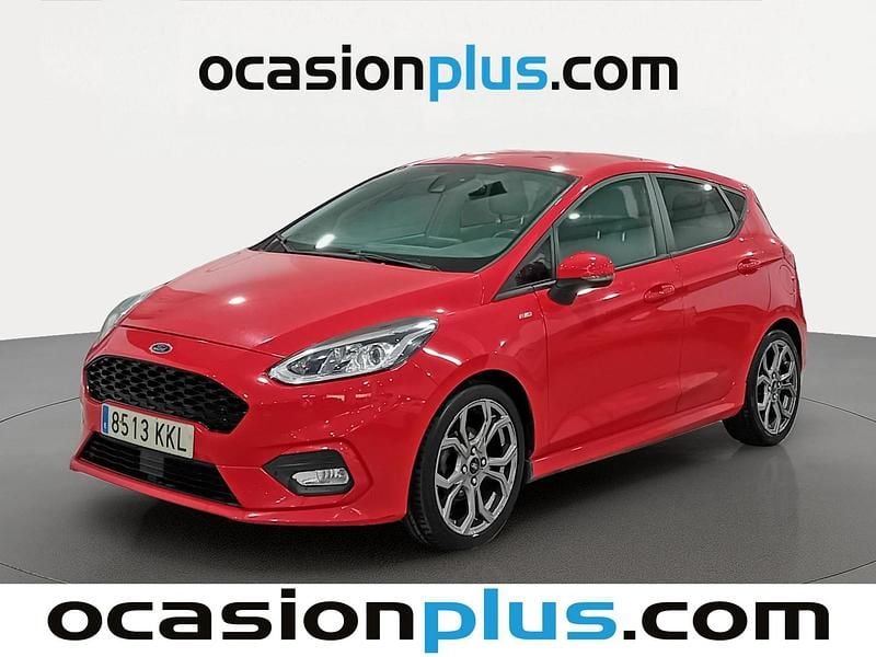 Usado Ford Fiesta ST-Line 101 CV (74 kW) 2018 Rojo Utilitario