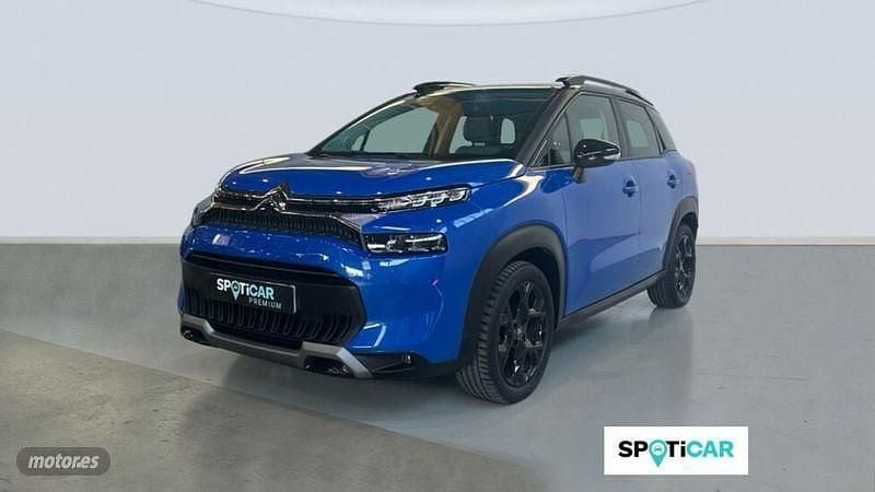 Azul Usado 2022 Citroën C3 Aircross PureTech SUV | 17.900 € (Caro) - Imagen 1/4