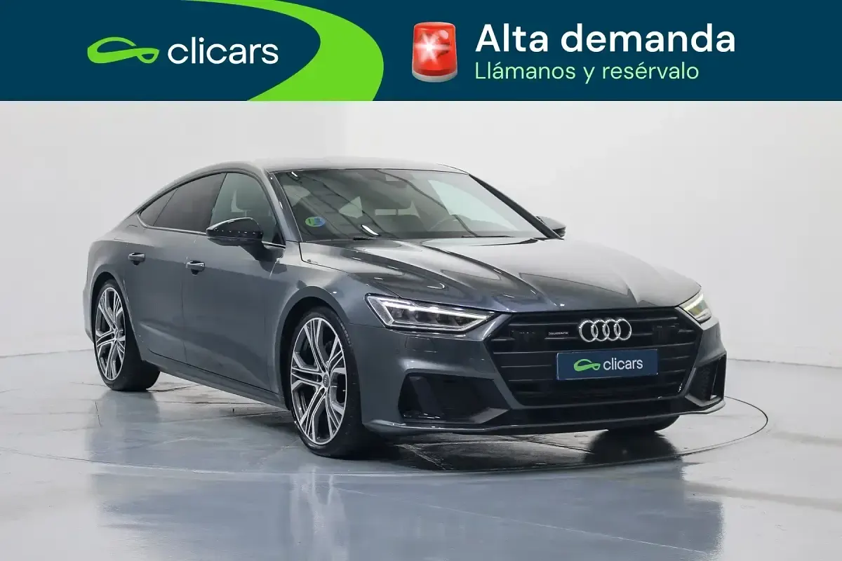 Usado Audi A7 Sportback 286 CV (210 kW) 2020 Gris Utilitario