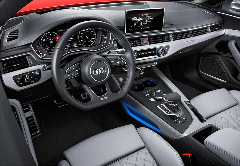 Usado Audi S5 354 CV (260 kW) 2017 Rojo Coupe