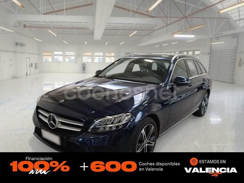 Azul Usado 2020 Mercedes C300e Familiar | 24.850 € (Buen precio) - Imagen 1/4