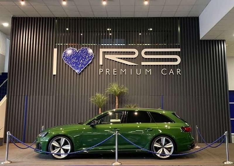 Usado Audi RS4 Design 450 CV (330 kW) 2019 Verde Familiar