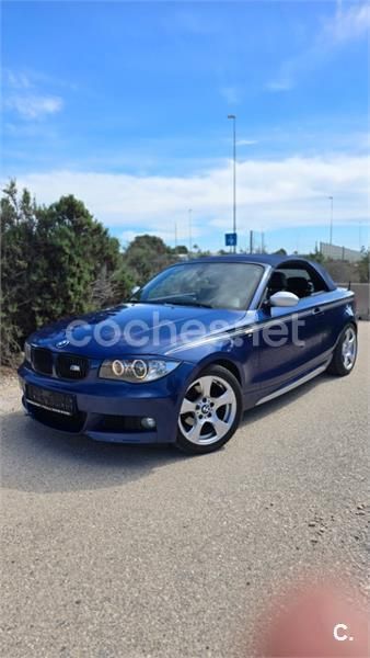 Azul Usado 2009 BMW 118 Cabriolet Descapotable | 12.700 € (Un poco caro) - Imagen 1/4