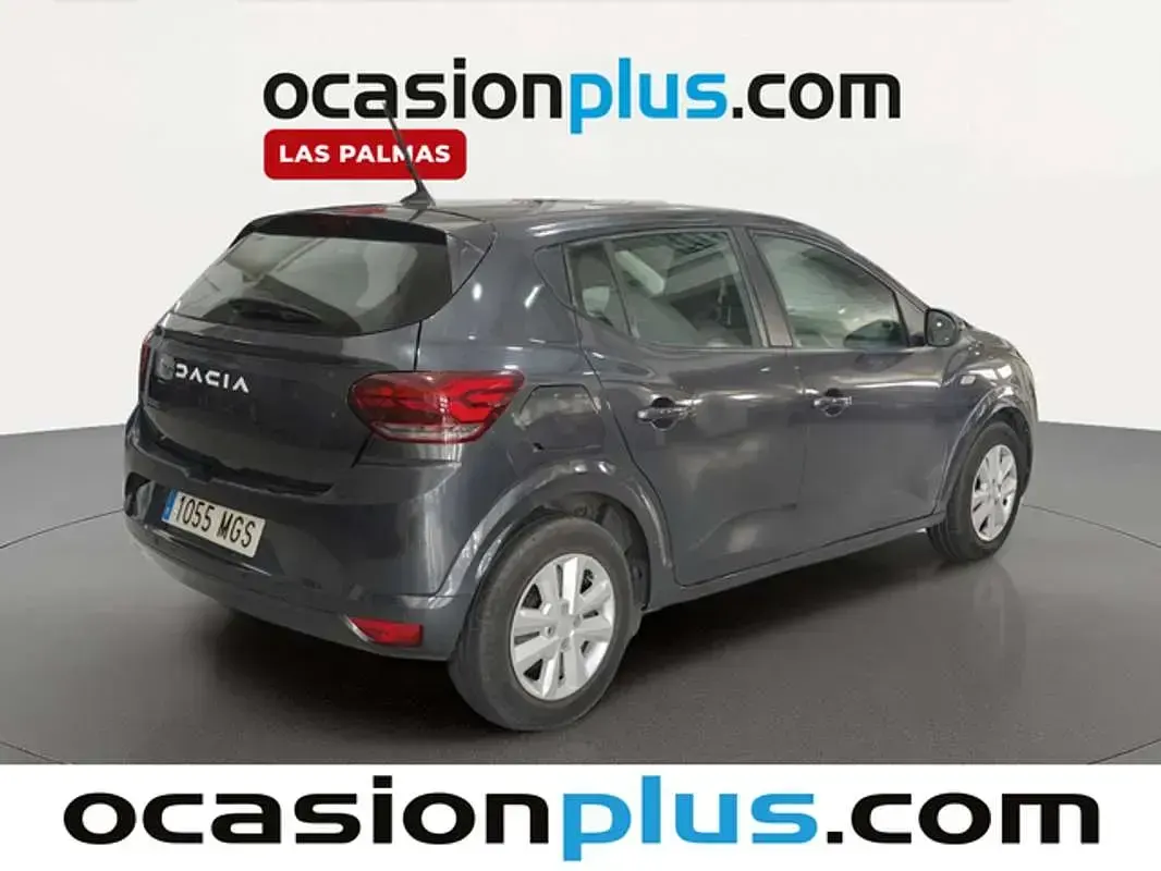 Usado Dacia Sandero Expression 91 CV (66 kW) 2023 Gris Utilitario
