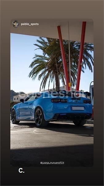 Usado Chevrolet Camaro 405 CV (297 kW) 2015 Azul Coupe