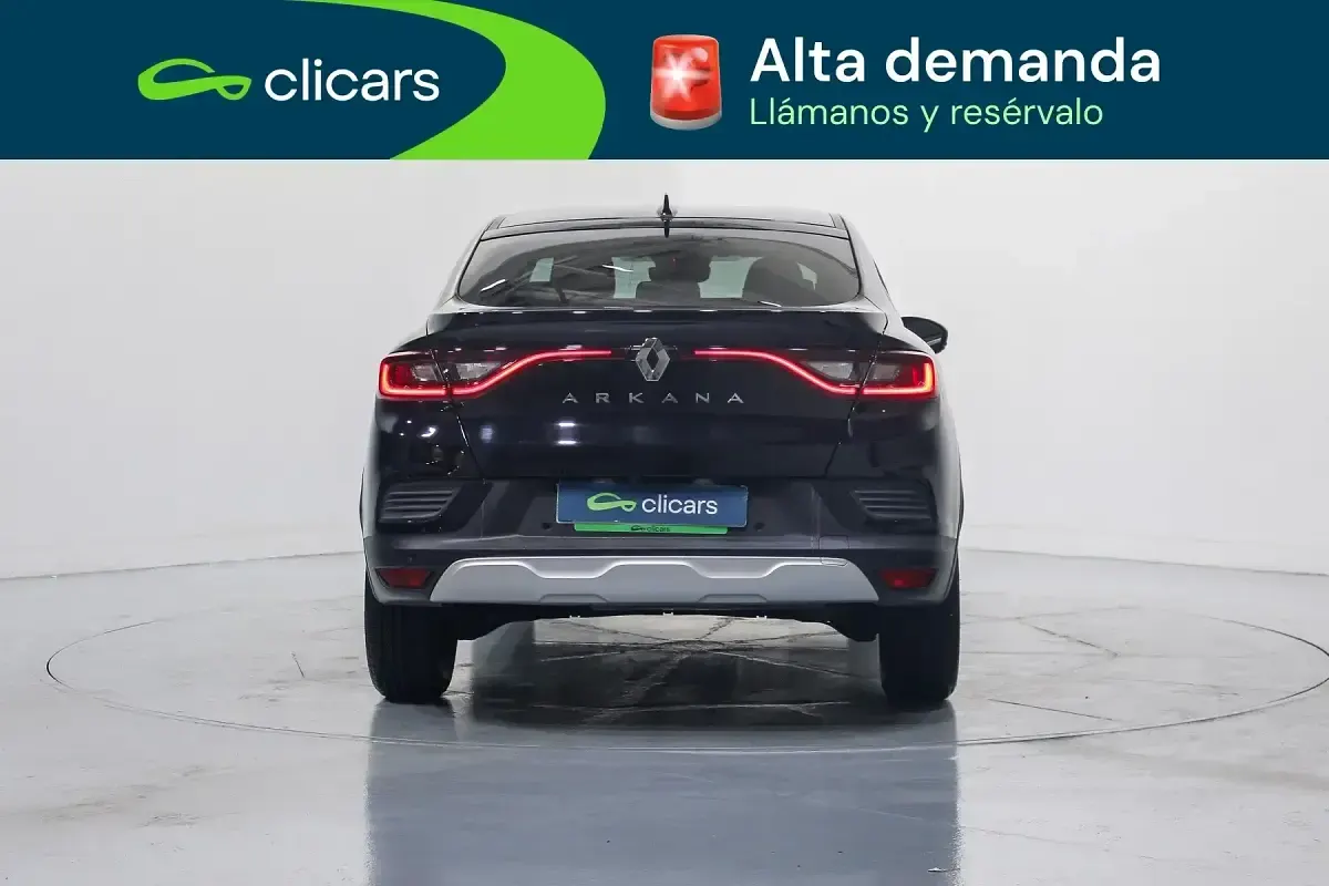 Usado Renault Arkana Zen 140 CV (102 kW) 2021 Negro SUV