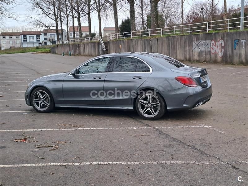 Usado Mercedes C220 170 CV (125 kW) 2018 Gris / plata Berlina