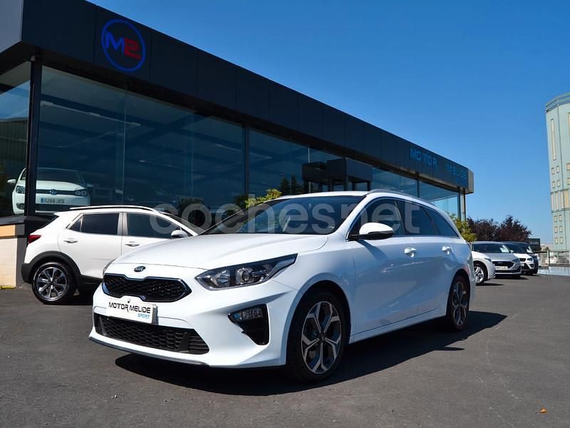 Usado Kia Ceed 136 CV (100 kW) 2020 Blanco Utilitario