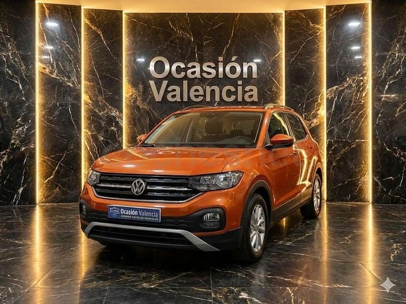 Usado VW T-Cross Advance 110 CV (80 kW) 2020 Naranja SUV