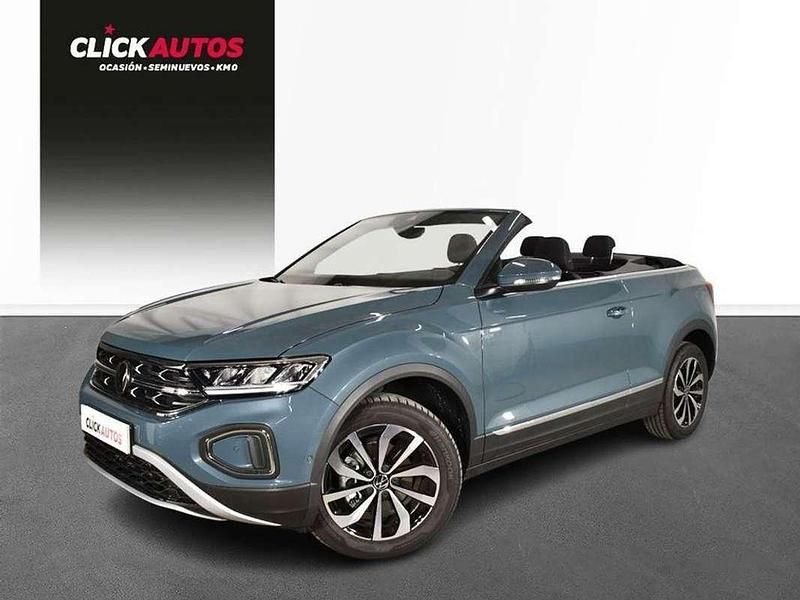 Azul Usado 2023 VW T-Roc Cabriolet Style Descapotable | 29.400 € (Super precio) - Imagen 1/4