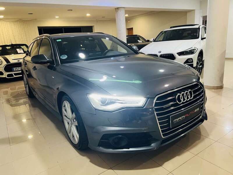 Usado Audi A6 S-Line 272 CV (200 kW) 2017 Gris Familiar