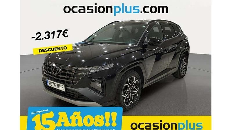 Negro Usado 2023 Hyundai Tucson N Line SUV | 22.046 € (Un poco caro) - Imagen 1/4