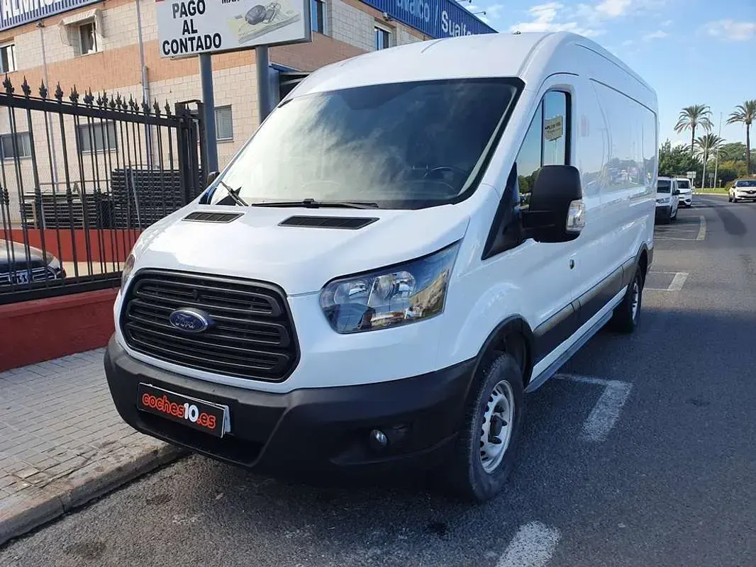 Usado Ford Transit Trend 131 CV (96 kW) 2020 Blanco Van