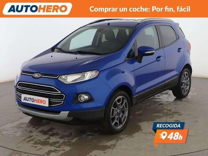 Usado Ford Ecosport Titanium 95 CV (69 kW) 2016 Azul SUV