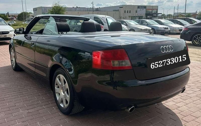 Usado Audi A4 Cabriolet 170 CV (125 kW) 2003 Negro Descapotable
