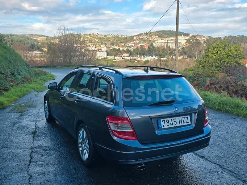 Usado Mercedes C220 Avantgarde 170 CV (125 kW) 2008 Gris / plata Familiar