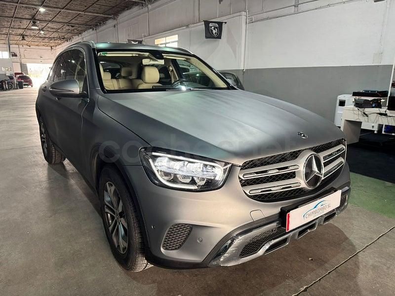 Usado Mercedes GLC220 194 CV (142 kW) 2019 Gris / plata SUV