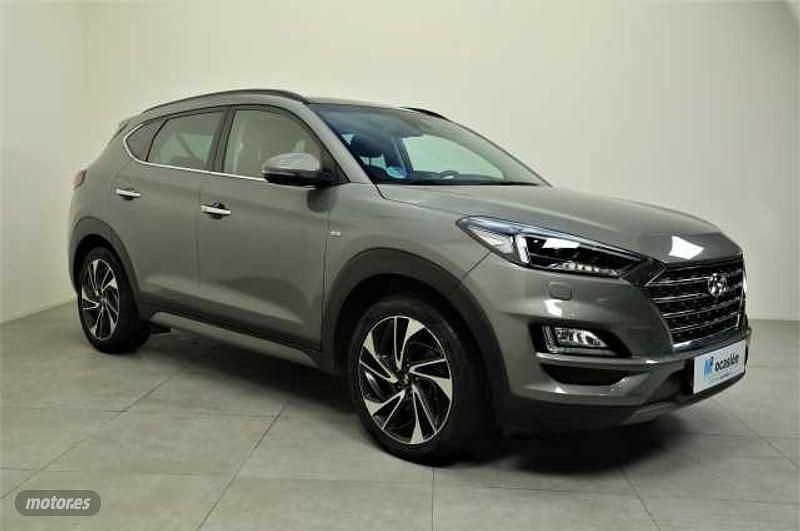 Usado Hyundai Tucson Style 136 CV (100 kW) 2019 Gris SUV
