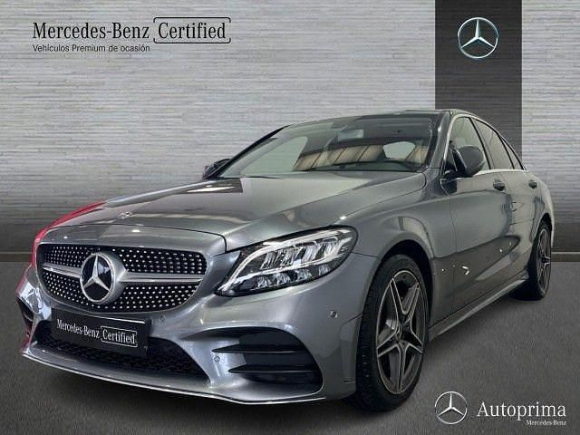 Usado Mercedes C200 Avantgarde 160 CV (117 kW) 2019 Gris selenita