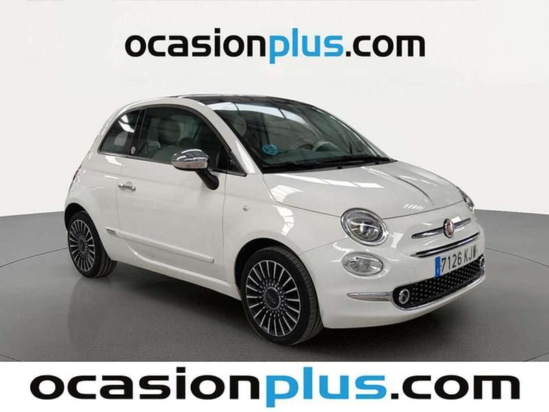 Usado Fiat 500 Mirror 69 CV (50 kW) 2018 Blanco Utilitario