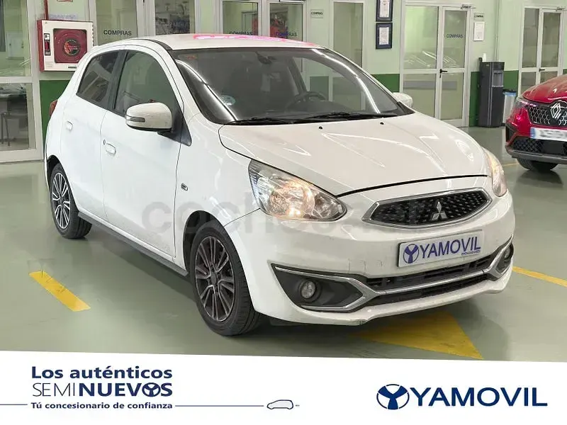 Usado Mitsubishi Space Star 80 CV (58 kW) 2016 Blanco Utilitario