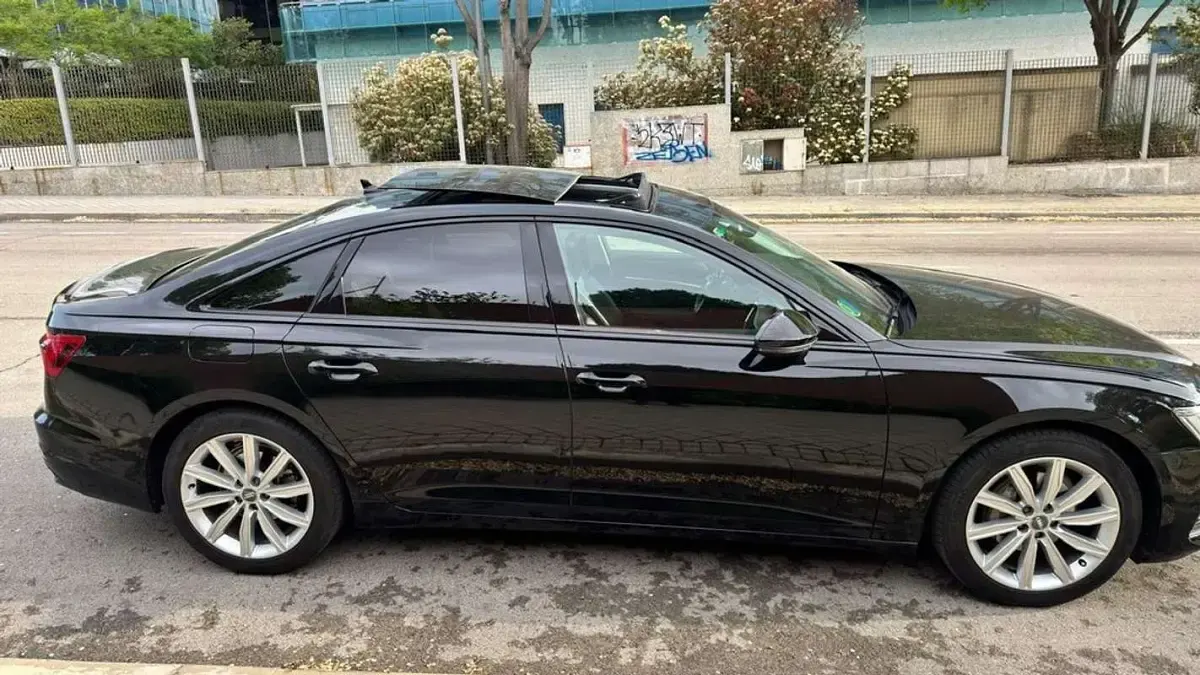Usado Audi A6 Design 204 CV (150 kW) 2018 Negro Berlina