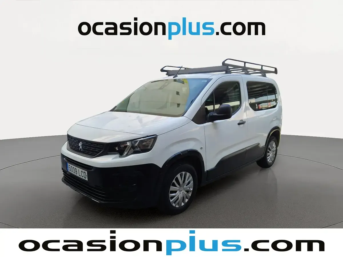 Begagnad Peugeot Rifter Access 100 HK (73 kW) 2019 Vit Minibuss