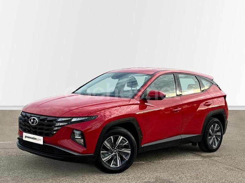 Rojo Usado 2022 Hyundai Tucson SUV | 21.390 € (Precio justo) - Imagen 1/4