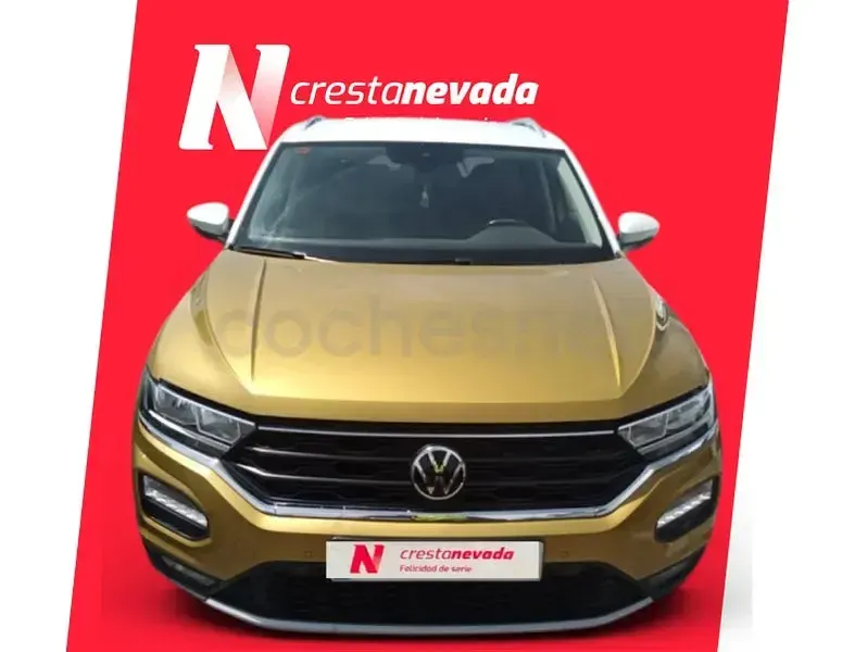 Usado VW T-Roc Advance 115 CV (84 kW) 2021 Amarillo SUV