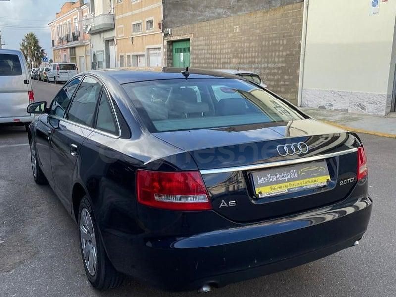 Usado Audi A6 140 CV (102 kW) 2007 Azul Berlina