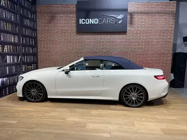 Usado Mercedes E220 194 CV (142 kW) 2018 Blanco Descapotable