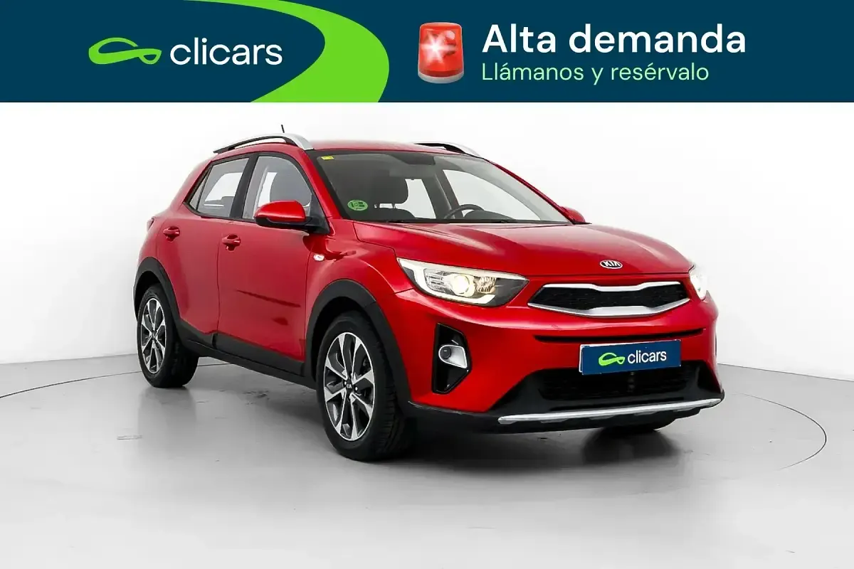 Usado Kia Stonic 100 CV (73 kW) 2018 Rojo SUV
