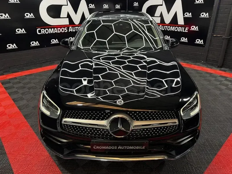 Usado Mercedes GLC220 194 CV (142 kW) 2022 Negro SUV