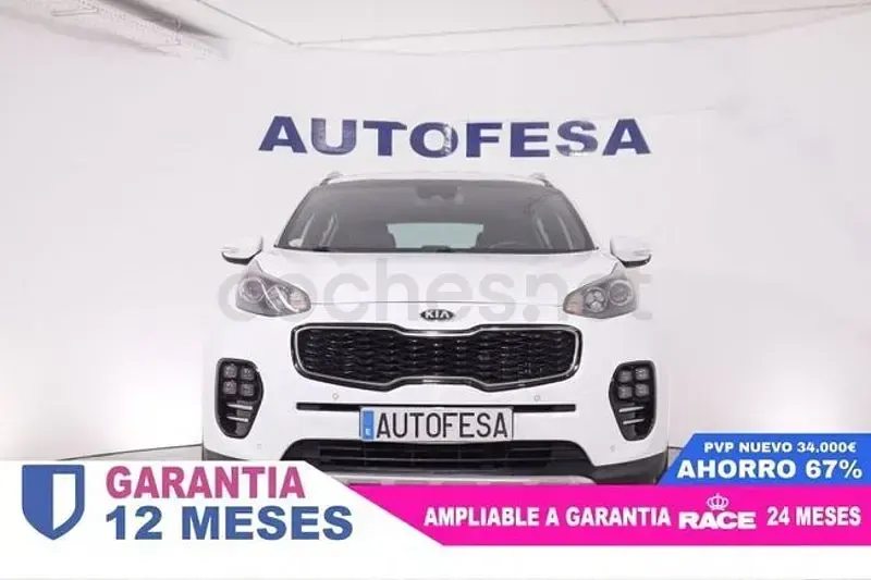 Usado Kia Sportage GT-Line 136 CV (100 kW) 2016 Blanco SUV