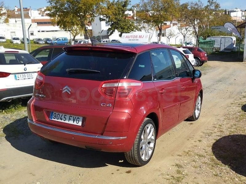 Usado Citroën C4 Picasso Exclusive 110 CV (80 kW) 2007 Granate Monovolumen