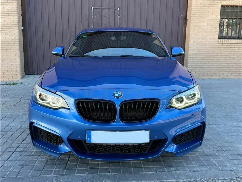 Usado BMW 218 136 CV (100 kW) 2018 Azul Coupe