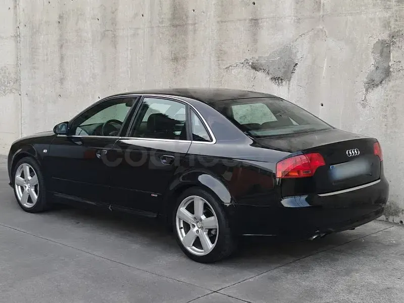 Usado Audi A4 S-Line 140 CV (102 kW) 2005 Negro Berlina