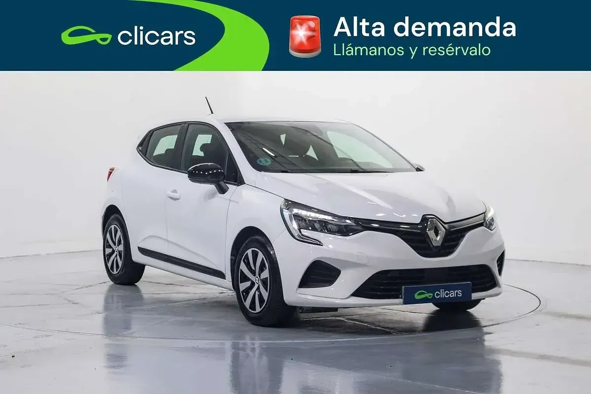 Usado Renault Clio Intens 91 CV (66 kW) 2022 Blanco Utilitario
