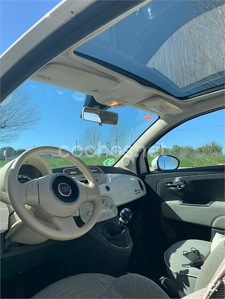 Usado Fiat 500 69 CV (50 kW) 2013 Blanco Berlina