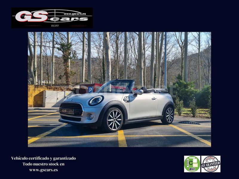Gris / plata Usado 2017 Mini Cooper Cabriolet Descapotable | 20.990 € (Un poco caro) - Imagen 1/4