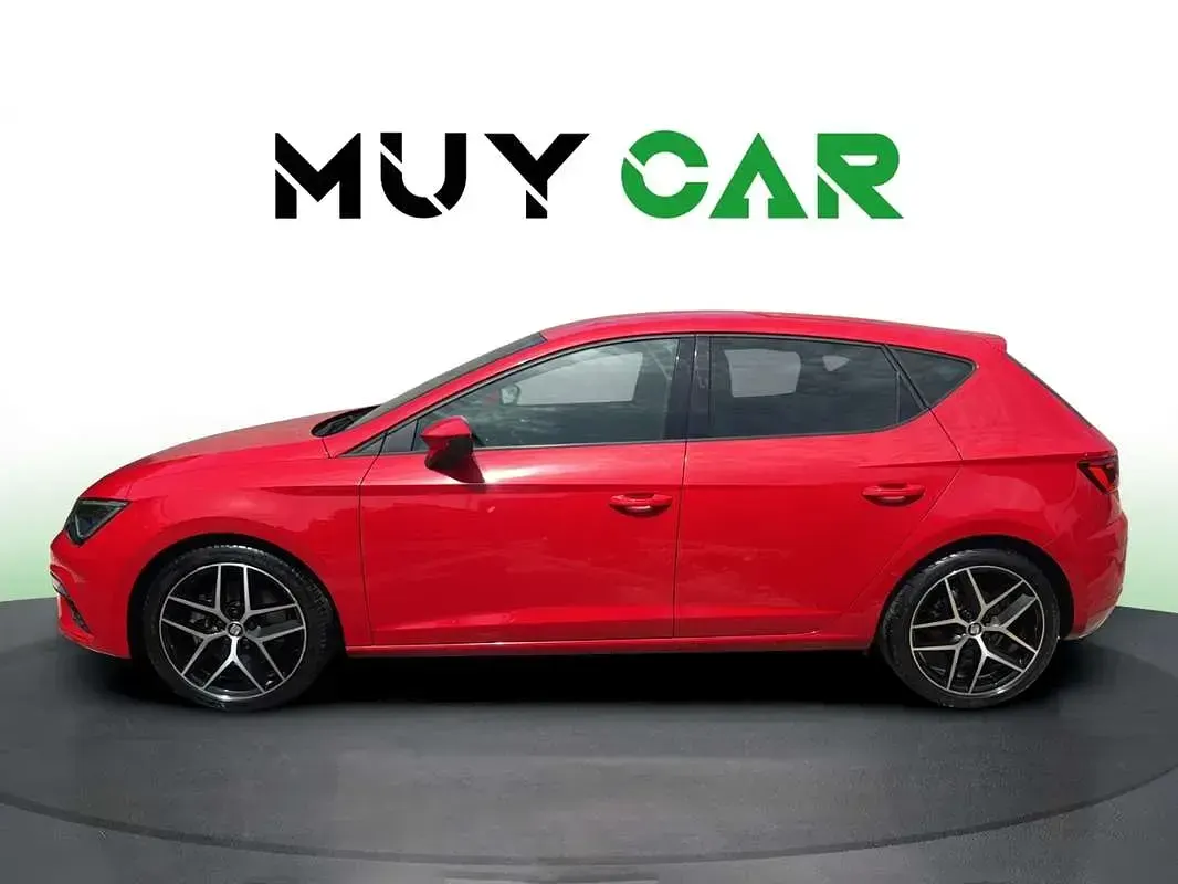 Usado Seat Leon FR 150 CV (110 kW) 2020 Rojo Utilitario