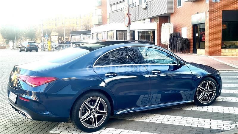 Usado Mercedes CLA200 150 CV (110 kW) 2020 Azul Berlina