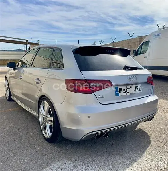 Usado Audi A3 S-Line 150 CV (110 kW) 2016 Gris / plata Berlina
