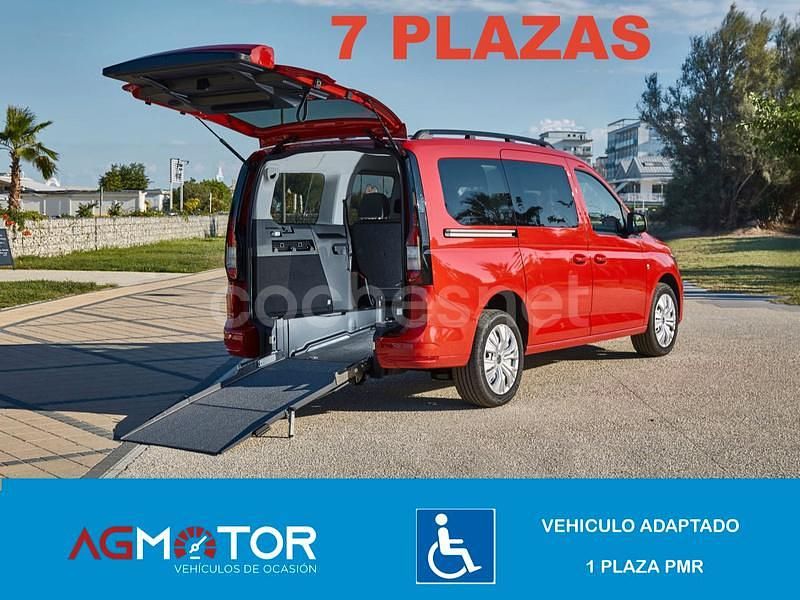 Rojo Usado 2024 VW Caddy Maxi Monovolumen | 40.900 € - Imagen 1/4