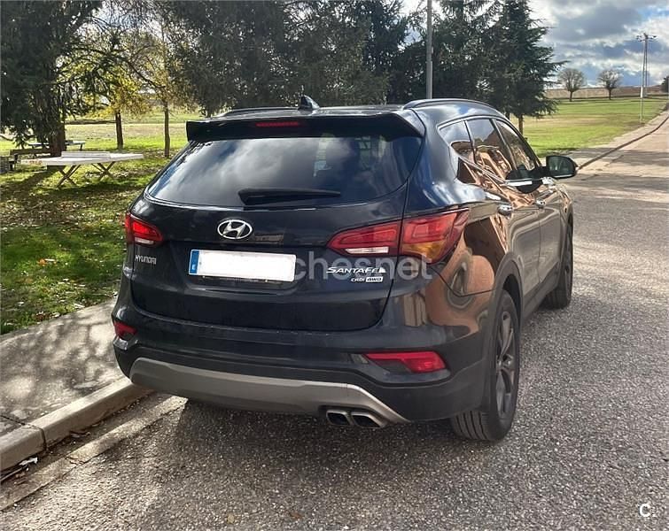 Usado Hyundai Santa Fe Style 200 CV (147 kW) 2017 Negro SUV