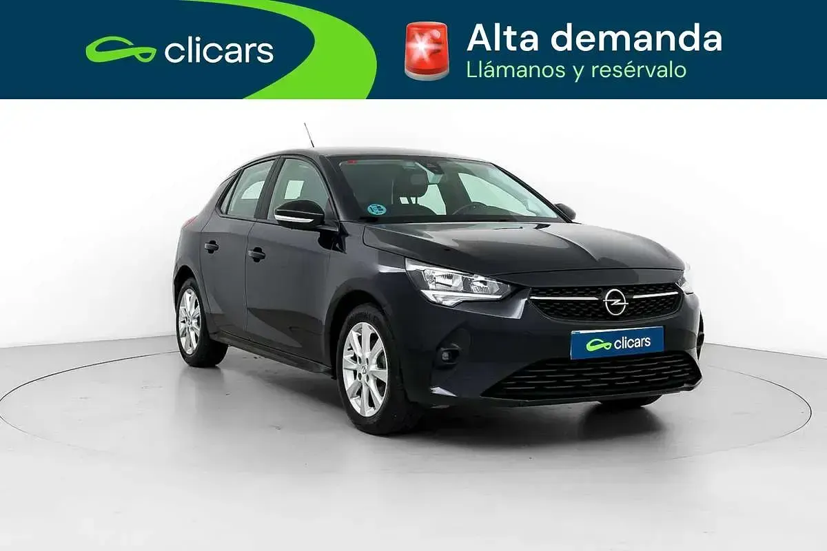 Usado Opel Corsa Edition 75 CV (55 kW) 2021 Negro Utilitario